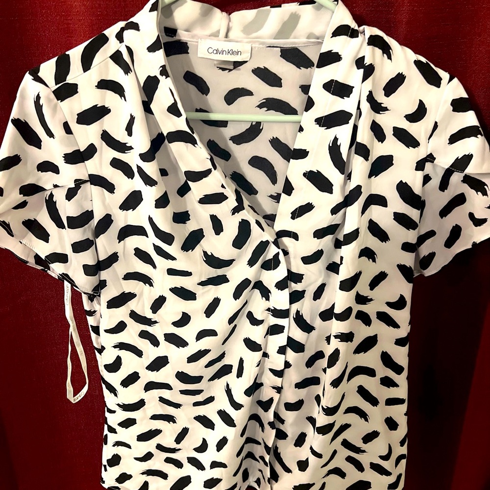Calvin Klein Womens Blouse